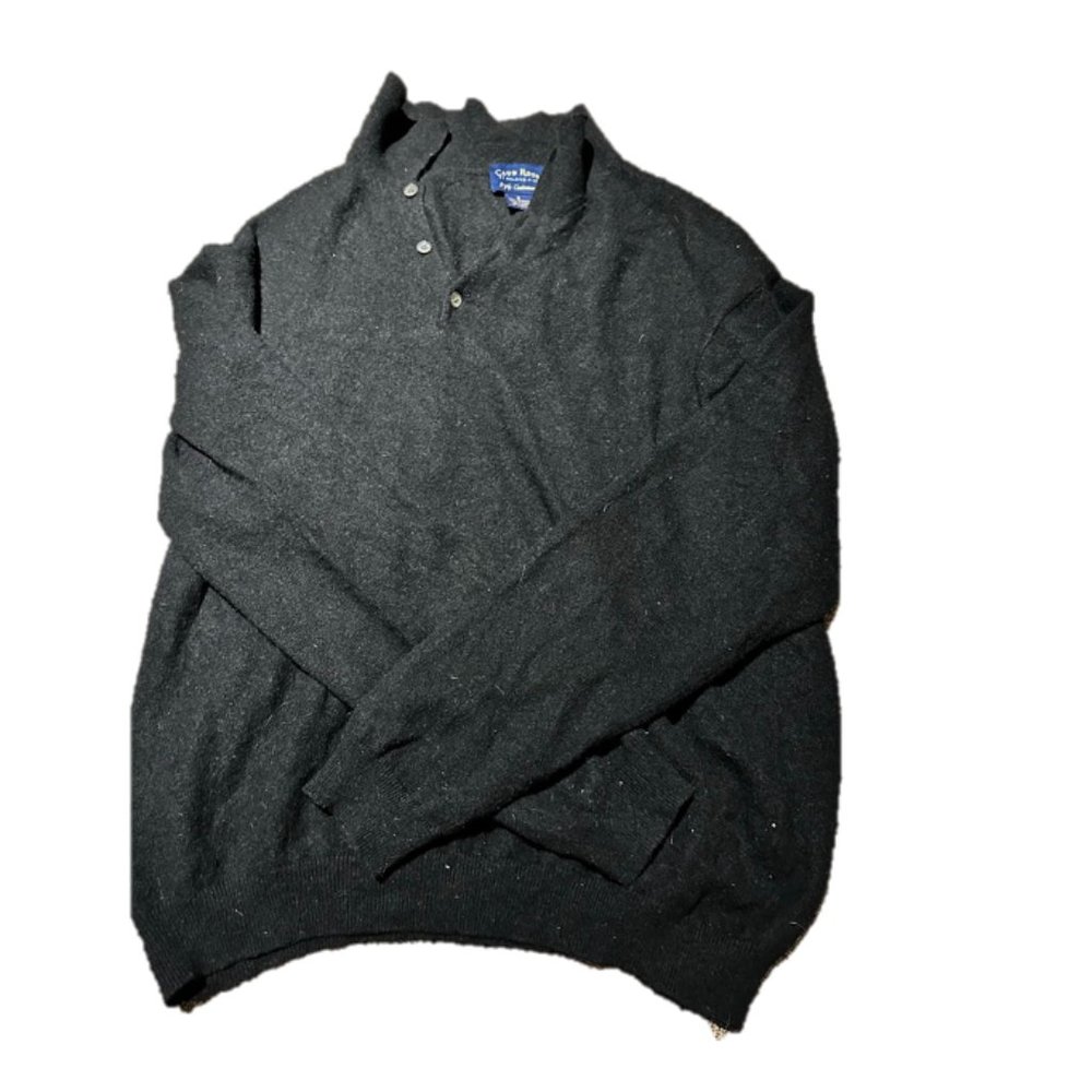 Black Button Up Shirt UNISEX SIZE XL